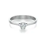 Pierścionek zaręczynowy z brylantem